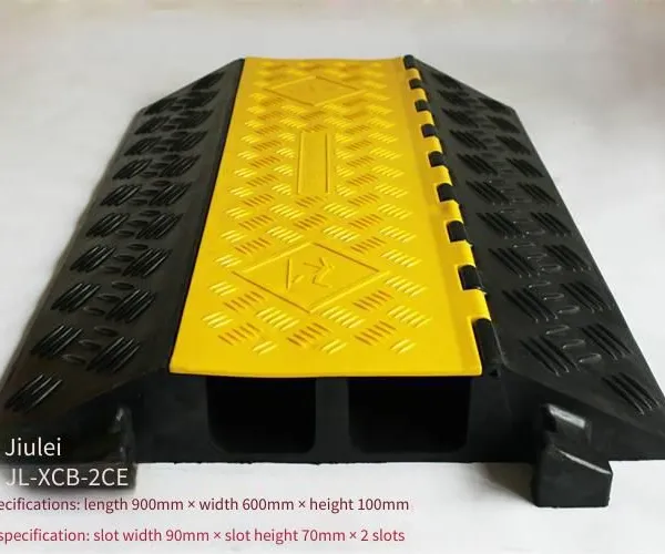 Jiulei Brand Jl-xcb-2ce Rubber and Plastic Bridge Belt [manufacturer] Length: 900mm * Width: 600mm * Height: 100mm - Slot Width: 90mm * Slot Height: 70mm * 2 Wire Slots
