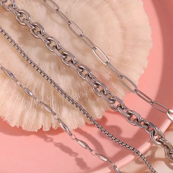 stainless steel anklets