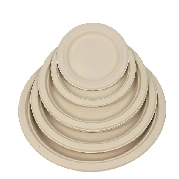 Sugarcane Pulp Square Cake Board 10cm x 10cm Shallow Recessed Tray Molded Under 1500T Pressing Force photo-2