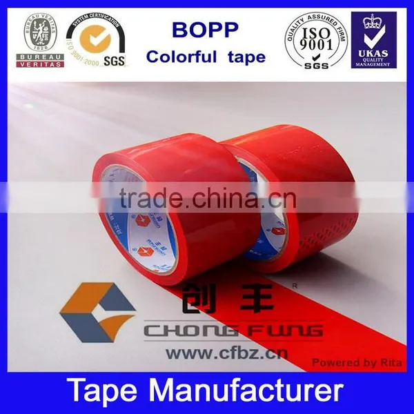 BOPP Color Transparent Packing Tape for Carton Sealing/Gift Packaging /OPP Adhesive Tape photo-5