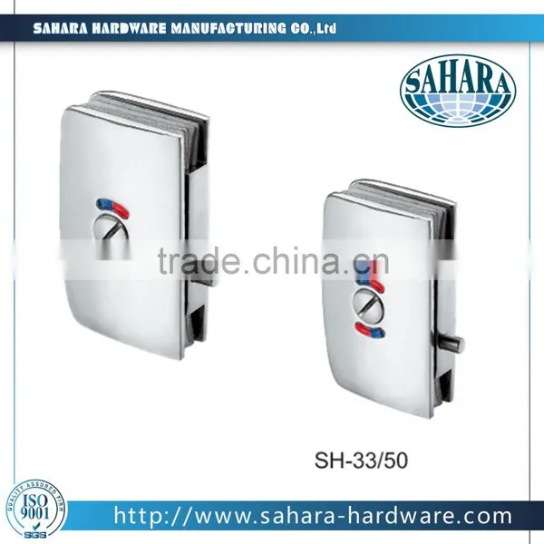 High Quality Brass Sliding Door Swing Shower Room Toilet Lock