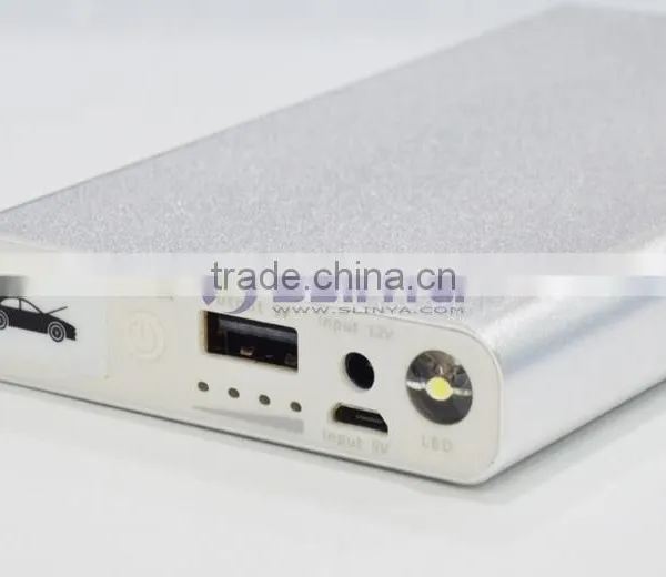 18mm Thick 8000mAh 200A/400A Golden Pocket Size Slim Car Jump Starter photo-2