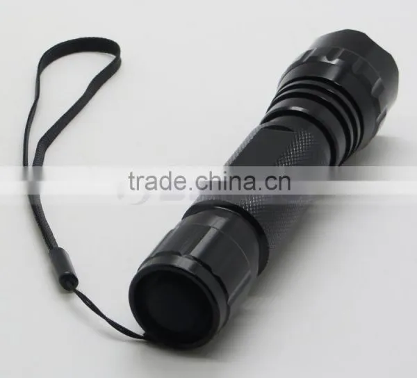 18650 Green LED Lighting Torch High Power Aluminum Flashlight photo-3