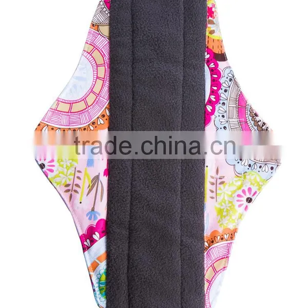 2016 New Arrival Soft Menstrual Pads Waterproof Sanitary Pads Reusable Feminine Pad photo-4
