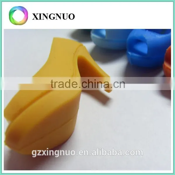Promotion Silicone Rubber Gift Shoes Shape Key Chain photo-4
