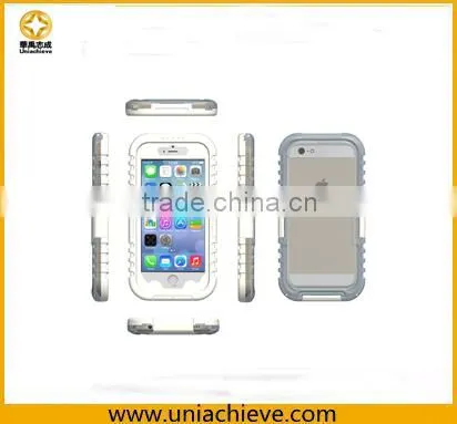 For Iphone Waterproof Cell Phone Case Red photo-2