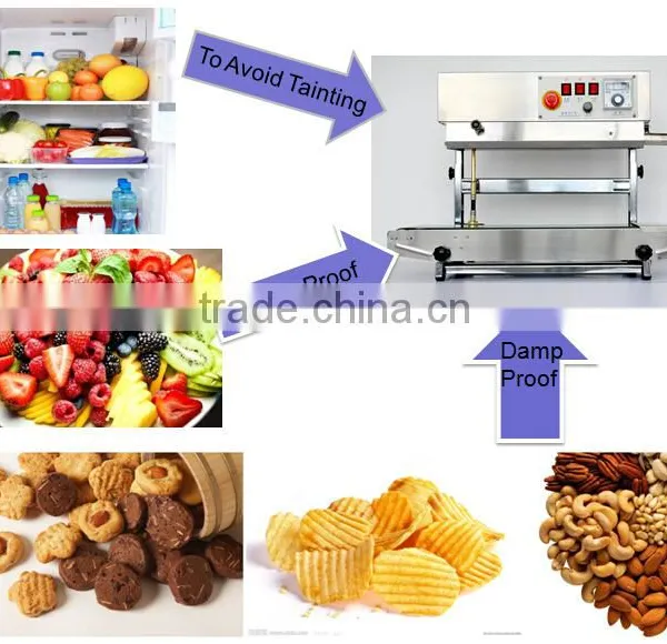 Continuous Band Sealer Machine FRD900S Induction Sealer Horizontal Continuous Bag Sealer photo-6