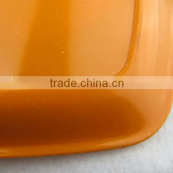 Wholesale Custom Logo Melamine Plate Bamboo Dinner Set photo-6