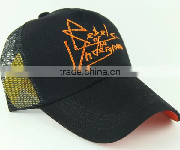 5 Panels Cotton Trucker Caps Embroidery Logo Custom Trucker Cap photo-2