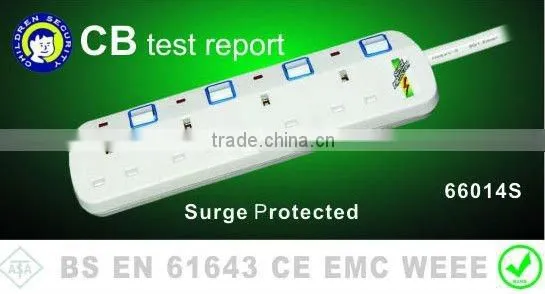 Electrical Socket With Surge Protector