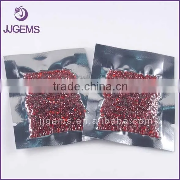 Hot Sale to us 2.0mm Garnet Cubic Zirconia cz Gemstone for Jewelry Making