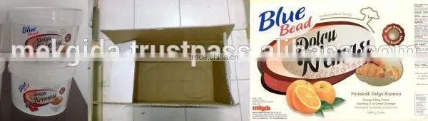 Orange Bake Stable Pastry Filling Cream photo-2