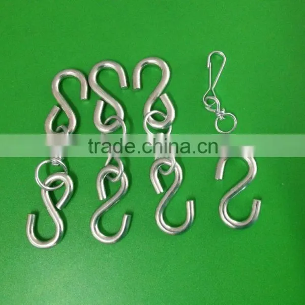 Steel Electric Galvanized 2pcs S Snap Hook Meat Hook Set Rigging Hardware in China photo-2