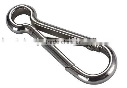 Zinc Plated Smplex Carabiner Spring Hook With Eye in Rigging Hardware Manufacturer photo-2