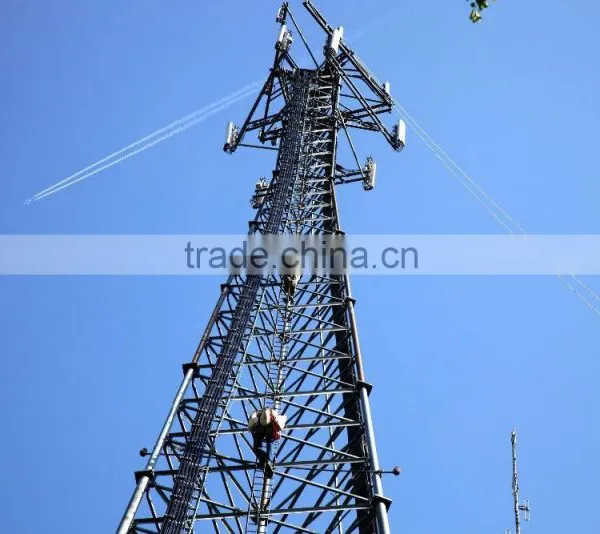 High Quality 3-leg Steel Tube Cellular Tower photo-6