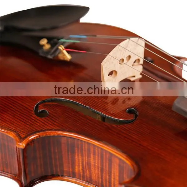 Best Handmade Flamed Viola High-grade Ebony Accessories TL010 photo-3