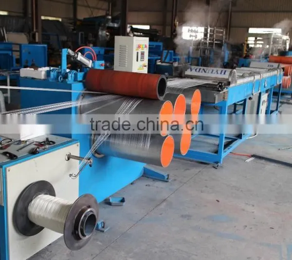 PP/PE Flat Fiber Making Machine With Cutter for Cement Wall photo-3