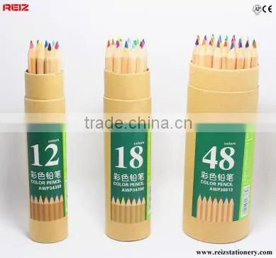 18pcs ,24pcs ,48pcs Paper Tube Pack Color Pencil