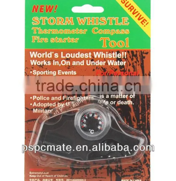 multifunctional strom whistle with compass