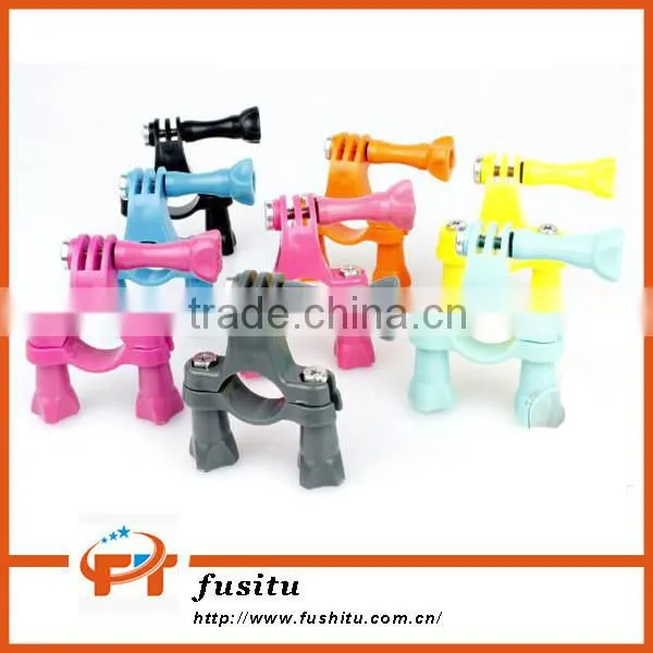 Bike Handlebar Roll Bar Seatpost Pole Mount Holder Handlebar Mount for GoPro Hero 4/3+/3 photo-4