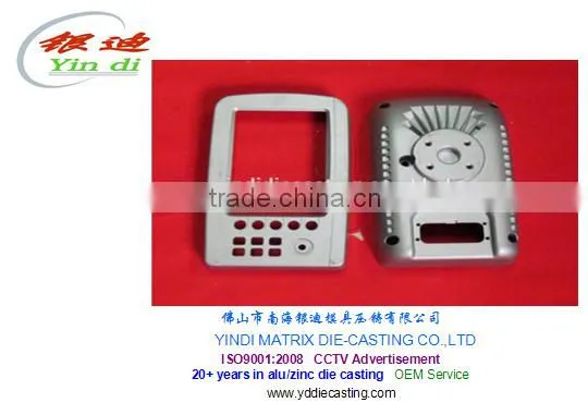 Control Box Die Casting Zinc Control Panel Cover Body Parts