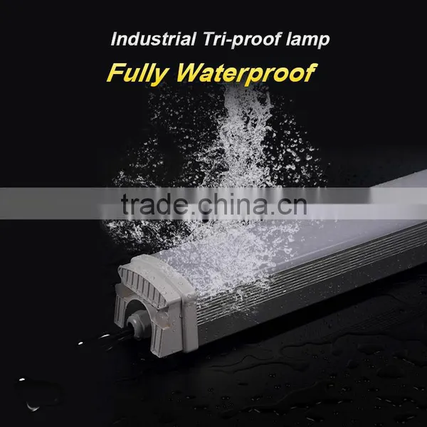 >100LM/W Parking Lot/warehouse/factory/supermarket/ Subway Led TRI-PROOF Linear Light Replacement Solution photo-2