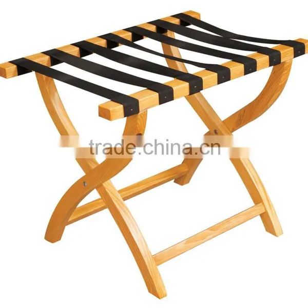 GZ Max Y -12 Durable Hotel Wooden Luggage Stand