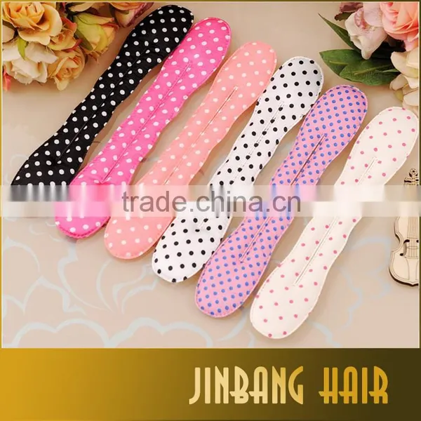 2016 Wholesale Hair Curl Sponge Products Magic Foam Style Hair Bun Styling Maker Tool Clip Roller French Twist photo-6