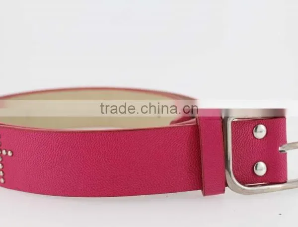 Women's Fashion Studded Belts for Jeans With pu Leather Square Accessories photo-6