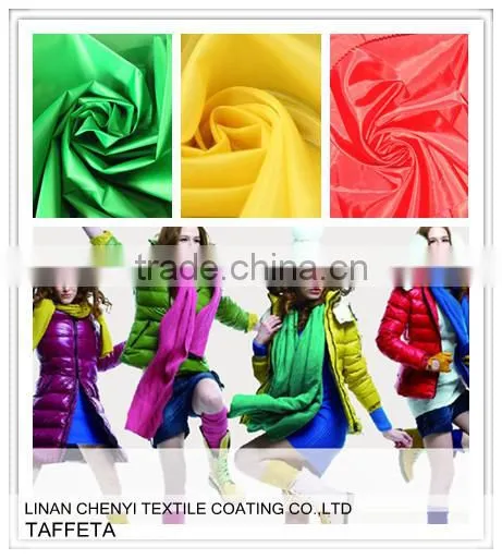 Chinese Manufacturer 100%polyester 210T Taffeta Lining photo-5