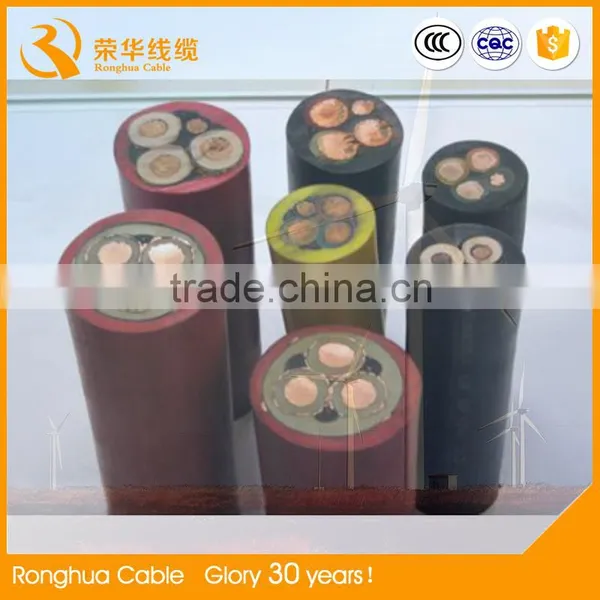 China Factory Produced High Quality Mining Rubber Cable 3x16mm2 photo-5