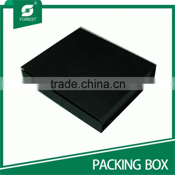 MEDIUM BLACK CARDBOARD HAIR EXTENSION PACKAGING BOX WITH CUSTOM LOGO Quality Choice photo-5