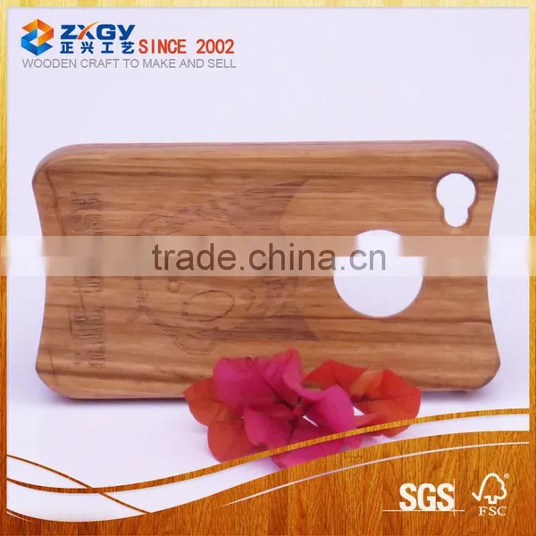 2014 Mobile Phone Case Wood Phone Case With Simple and Pure Style