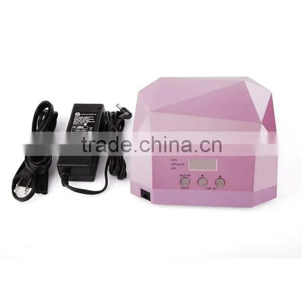 Salon Dedicated 2015 Diamond Style D36 No Pain CCFLcoil + LED 36Wnail Lamp NAIL DRYER photo-5