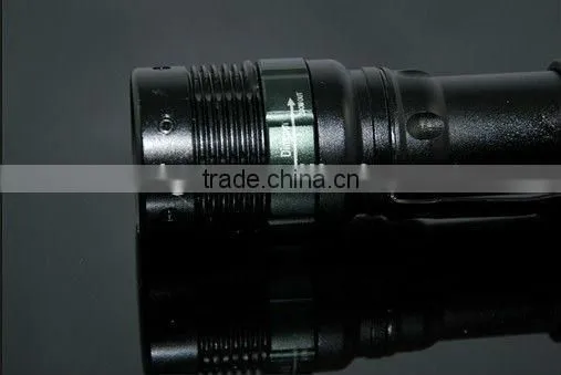 Power Style Cree LED Flashlight Waterproof Torch With Metal Hook LED Professional Lighting photo-3