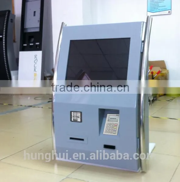 Wall Hanging Electronic Payment Kiosk; Card Reader Kiosk; Interactive Touch Screen Kiosk With Receipt Printer photo-3