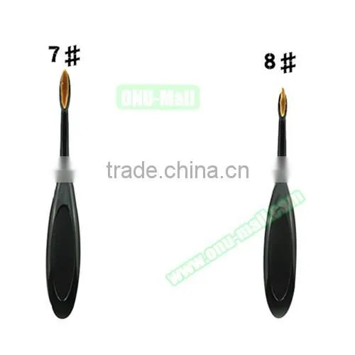 Best Selling Products Cosmetics Makeup Brush Set China Supplier, 10pcs Travel Toothbrush Oval Makeup Brush Free Samples Quality Choice photo-5