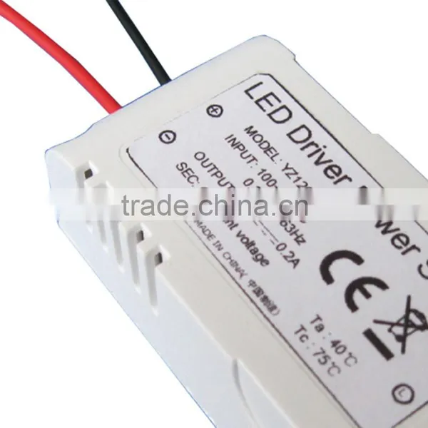 2.4W 12V Dali LED Light Buld Driver 200mh Constant Voltage Power Supply Switch Air Cooling AC Adapter photo-2