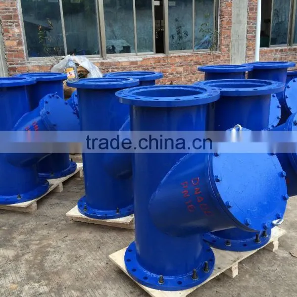 DI DIN3202 F1 Y Strainer DN400 PN25 photo-3
