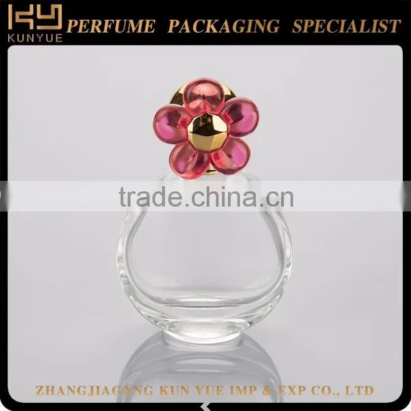 Made in China Superior Quality Pink Cap Perfume Bottle