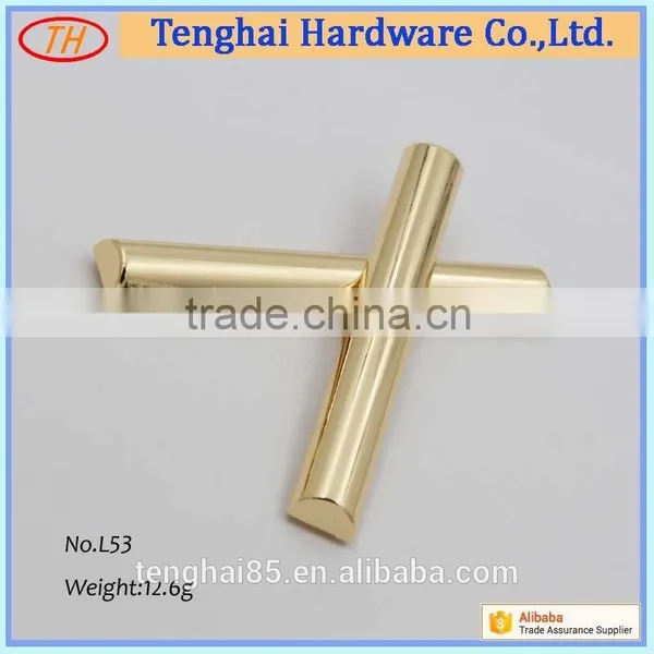 China Suppliers Long 90mm Metal Logo for Backpacks Purses Accessories Parts
