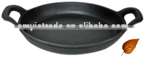 mini cast iron fry pan set, cast iron fish pan, cast iron dishware, cast iron griddle pan