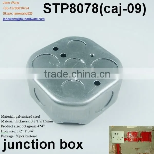 Electrical Junction Galvanized Metal Box photo-5