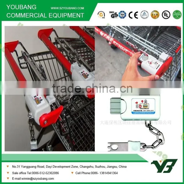Supermarket Trolley Lock for Shopping Cart photo-5