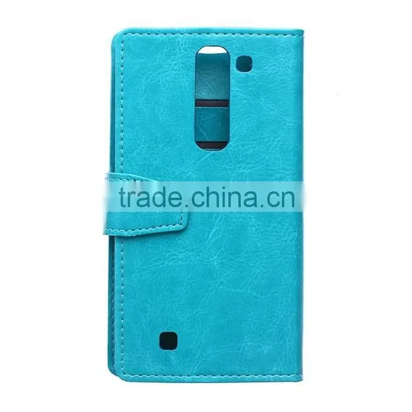 Wholesale Flip Cover Leather Case For LG AKA F520 ,For LG AKA F520 Book Cover Stand Case photo-5