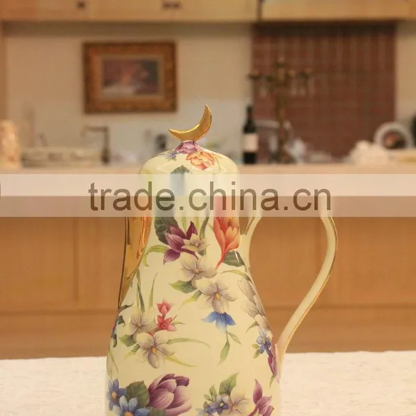850ml Ceramic Vacuum Flask China, Day Days Vacuum Flask
