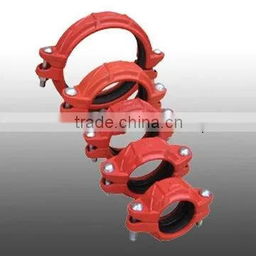 Red Ductile Iron Grooved Pipe Fittings photo-5