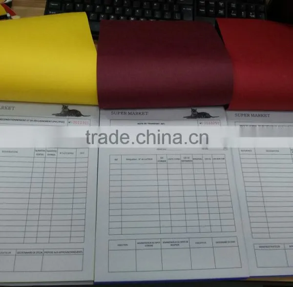 Carbonless Invoice Printing Paper Book Made in China