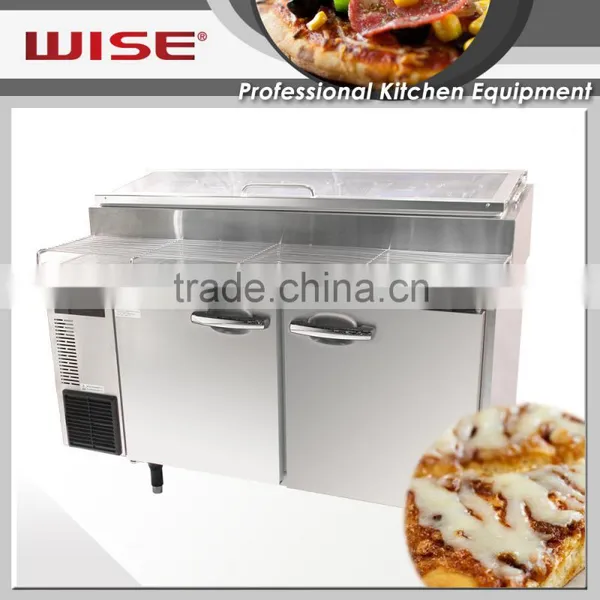 Hot Selling Stainless Steel Pizza Making Table Hotel Equipment photo-3