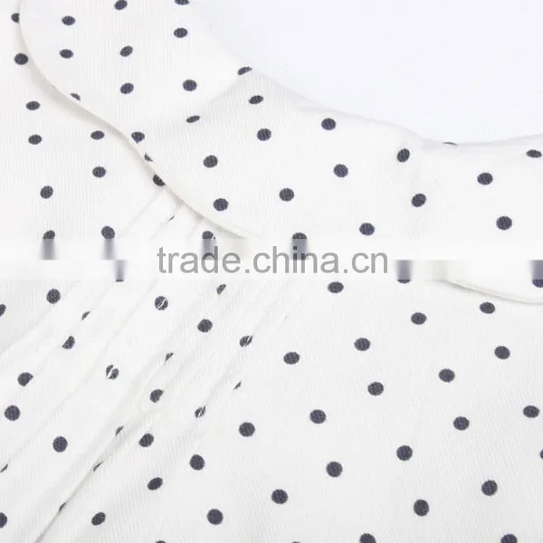 Lovely Loose Style Cotton Baby Girl Shirt photo-6